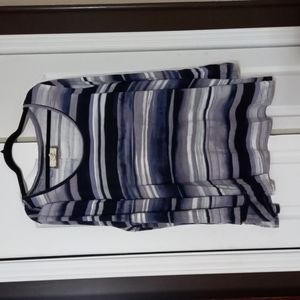 Tunic Top 2X, beautiful purple grey mix